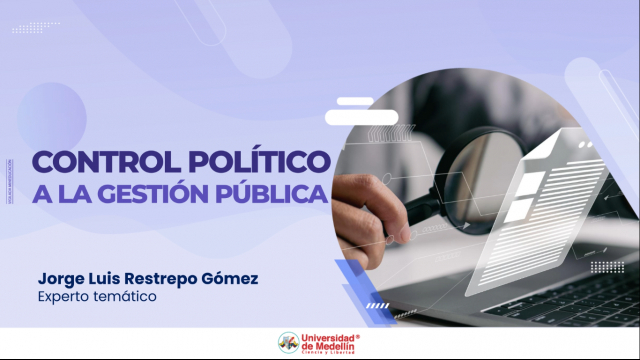 Control político a la gestión pública