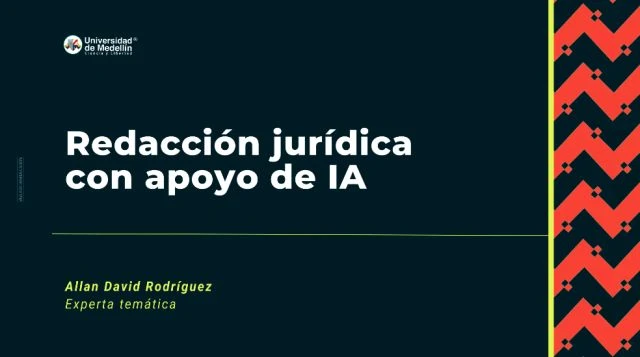 Redacción jurídica con apoyo de IA