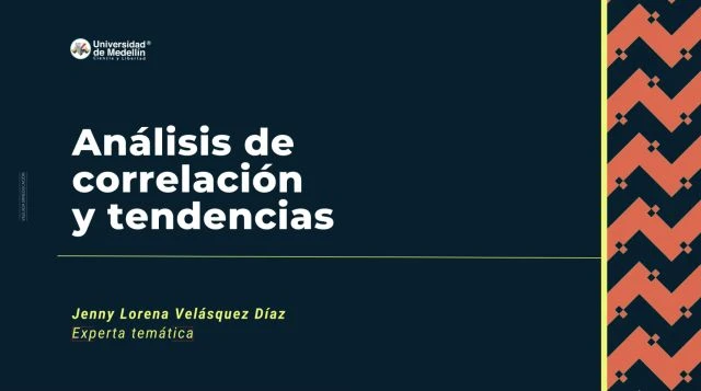 Análisis de correlación y tendencias
