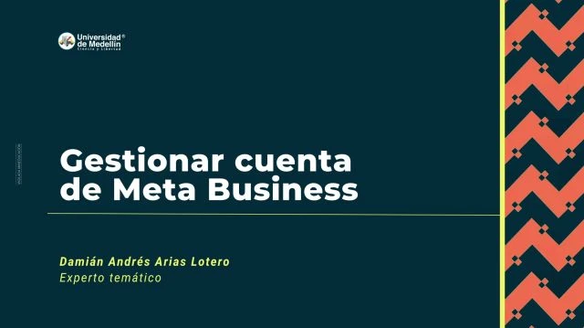 Gestionar cuenta de Meta Business