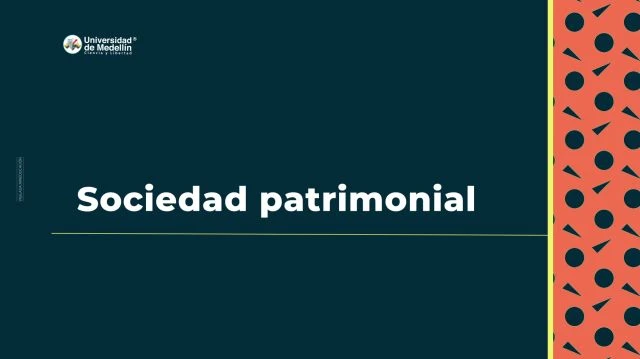Sociedad patrimonial