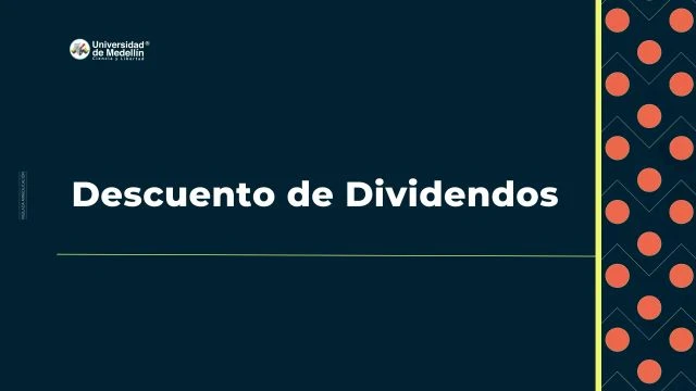 Descuento de Dividendo