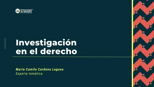 Investigación en el Derecho