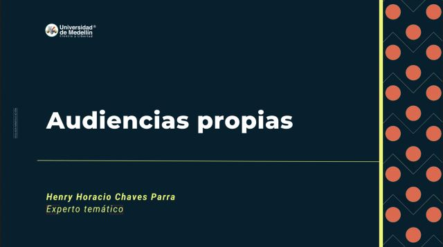 Audiencias propias