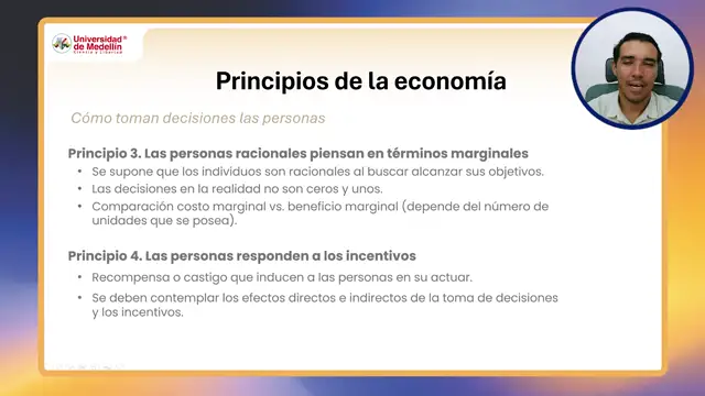 Principios básicos de la economía