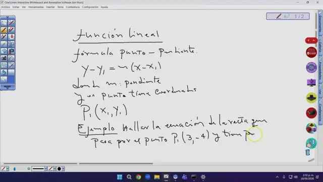 Función Lineal