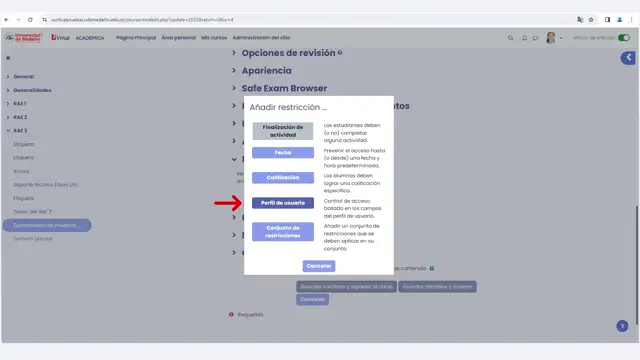 Restrinjo el acceso a los recursos