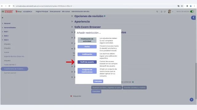 Restrinjo el acceso a los recursos